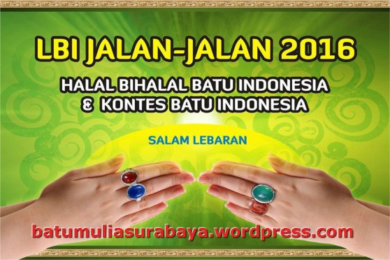 kontes batu salam lebaran surabaya 21-24 juli 2016